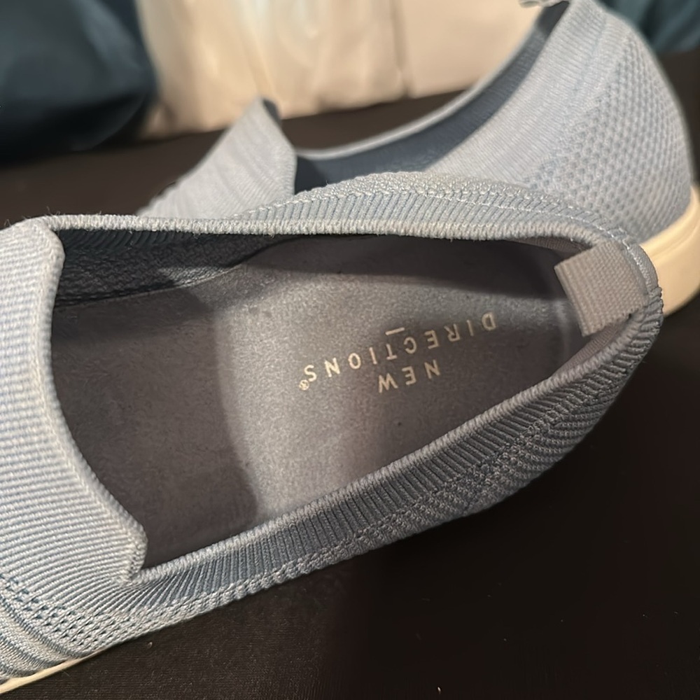 Women's Slip-On Sneakers - Blue - Picture 3 of 4